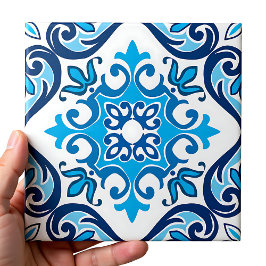💙 🤍 Beautiful blue - Azulejos X, Keramik T Fliese