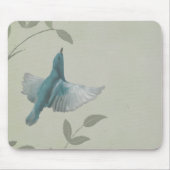 Beautiful Blue Bird Mousepad (Vorne)