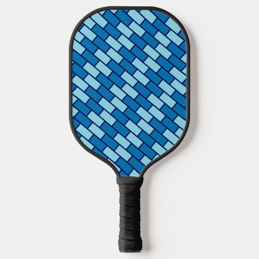Beautiful Blue Brick Pro Pickleball Paddle (Vorderseite)