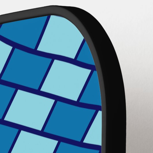 Beautiful Blue Brick Pro Pickleball Paddle (Linke Seite)