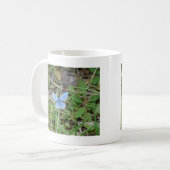 Beautiful Blue Butterfly Kaffeetasse (Vorderseite Links)