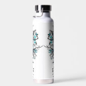 Beautiful Blue Butterfly Trinkflasche (Rechts)