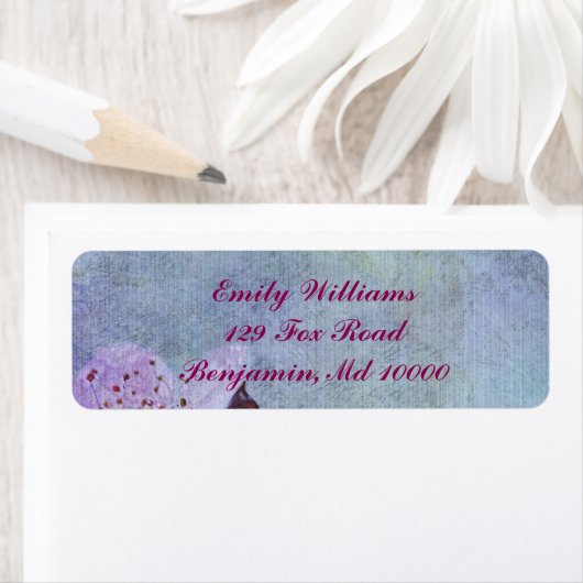 Beautiful Blue Floral (Insitu)