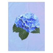 Beautiful Blue Hydrangea Tischdecke (Vorderseite)