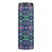 💙 Beautiful Blue Iznik türkische Fliesen Thermosbecher (Rückseite)