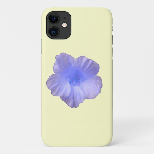 Beautiful Blue Nasturtium iPhone 3 Fall Case-Mate iPhone Hülle (Rückseite)
