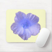Beautiful Blue Nasturtium Mousepad (Mit Mouse)