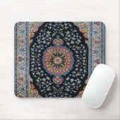 Beautiful Blue Oriental Antique Kilim Rug Mousepad (Mit Mouse)
