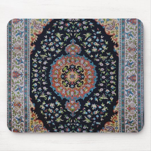 Beautiful Blue Oriental Antique Kilim Rug Mousepad (Vorne)