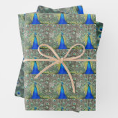Beautiful Blue Peacock Feathers Geschenkpapier Set (Beispiel)