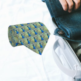 Beautiful Blue Peacock Feathers Krawatte