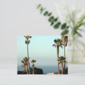 Beautiful Blue Skies Postkarte (Stehend Vorderseite)