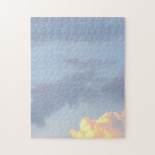 Beautiful Blue Sky Cloud Puzzle (Vertikal)