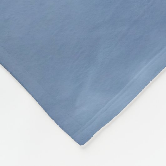 Beautiful Blue Sky mit Flying Swans Fleecedecke (Ecke)