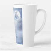 Beautiful Blue Sky mit Flying Swans Milchtasse (Rechts)