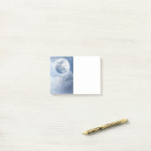 Beautiful Blue Sky mit Flying Swans Post-it Klebezettel (Auf Schreibtisch)