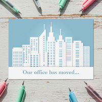 Beautiful Blue Skyline Business Change