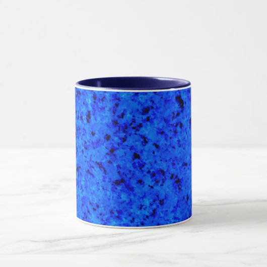 Beautiful Blue Stone Design, Tasse (Zentrum)