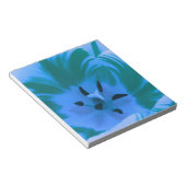 Beautiful Blue Tulip Notepad Notizblock (angewinkelt)