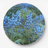 Beautiful Bluebell Garden Floral Pappteller (Vorderseite)
