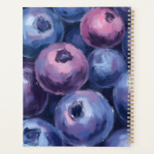 Beautiful Blueberries | Fruit Painting Planer (Rückseite)