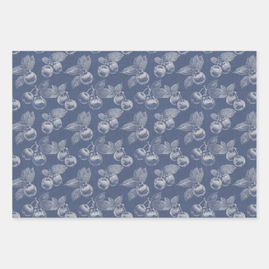 Beautiful Blueberry Geschenkpapier Set (Vorderseite)