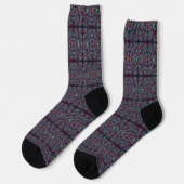 Beautiful Bohemian Dorothy - Crew Socks Socken (Linkes Detail)