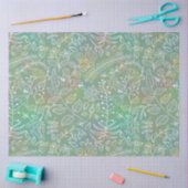 Beautiful Boho Botanicals Dreamy Sage Green Seidenpapier (Basteln)
