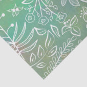 Beautiful Boho Botanicals Dreamy Sage Green Seidenpapier (Ausschnitt)