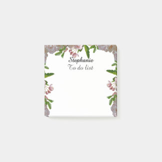 Beautiful Boho Bouquet - Individuelle Name zu tun Post-it Klebezettel