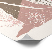 Beautiful Boho Frau Poster (Ecke)