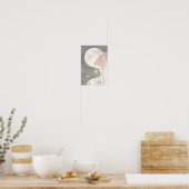 Beautiful Boho Frau Poster (Küche)