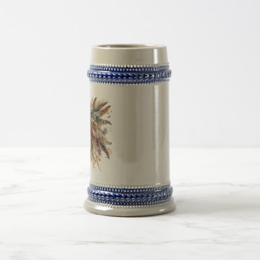 Beautiful Boho Horse  Bierglas (Mittel)