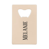 Beautiful Boho Horse  Geldbeutel Flaschenöffner (Rückseite)