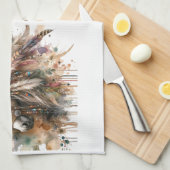 Beautiful Boho Horse  Geschirrtuch (Viertel Falte)