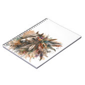 Beautiful Boho Horse  Notizblock (Linke Seite)