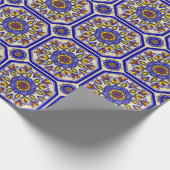 Beautiful Boho Italian Tile Geschenkpapier (Ecke)
