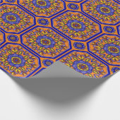 Beautiful Boho Italian Tile Geschenkpapier (Ecke)