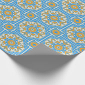 Beautiful Boho Italian Tile Geschenkpapier (Ecke)