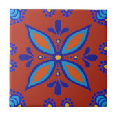Beautiful Boho Talavera Tile Fliese (Vorderseite)