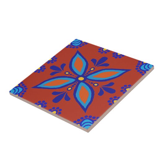 Beautiful Boho Talavera Tile Fliese (Seite)