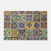 Beautiful Boho Talavera Tiles Fußmatte (Vorderseite)