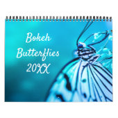 Beautiful Bokeh Butterfets Custom Foto Kalender (Titelbild)