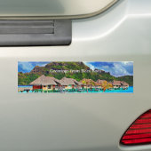 Beautiful Bora Bora, Französisch-Polynesien Autoaufkleber (Auf Auto)