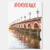 Beautiful Bordeaux Frankreich City Travel Magnet (Vorderseite)