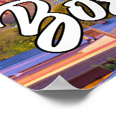 Beautiful Boston, Massachusetts, USA Poster (Ecke)