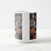 Beautiful Boston Terrier William Morris Inspiriert Kaffeetasse (Mittel)