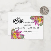 Beautiful Botanischer Blumengarten UAWG Mitteilungskarte (Vorderseite/Rückseite Beispiel)