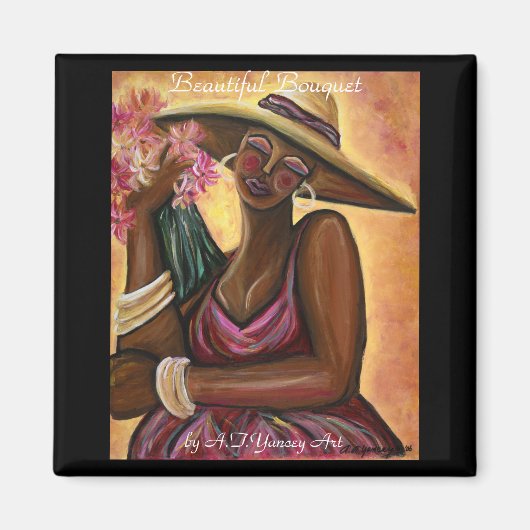 Beautiful Bouquet Magnet (Vorne)