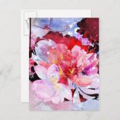 Beautiful Bouquet of Flowers Postkarte (Vorne/Hinten)